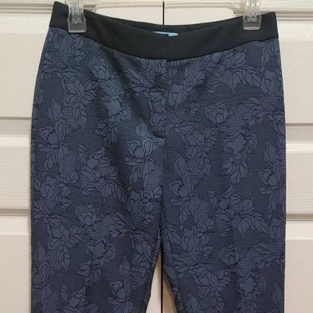 Antonio Melani Floral Pattern Flared Pants